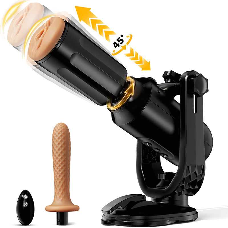 ThrustMax Hands-Free Use Fully Automatic Masturbation Cup (with stand)