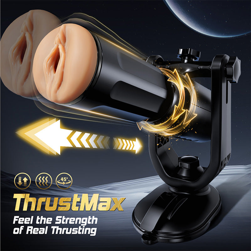 ThrustMax Hands-Free Use Fully Automatic Masturbation Cup (with stand)
